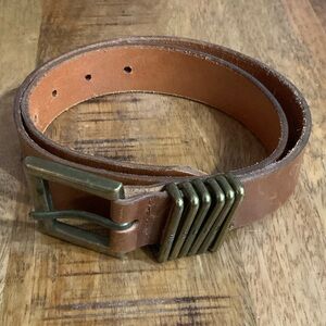 ESPRIT Vintage 100% Leather Tan Belt